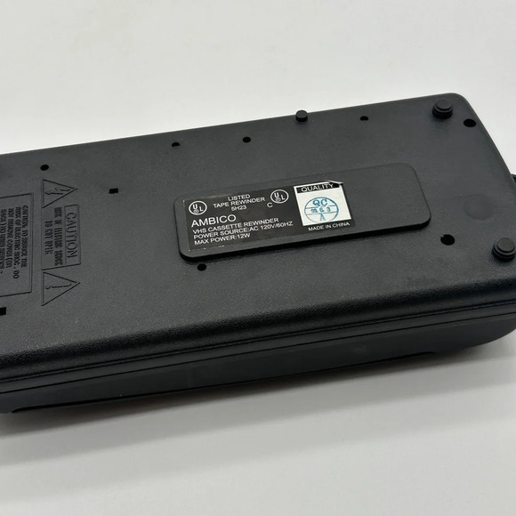 Ambico 5H23 VHS Video Tape Rewinder Auto Shut Off - Picture 4 of 6
